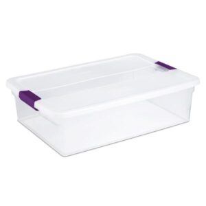 CLEARVIEW LATCH TOTE 30-L