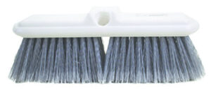 BUMPER BRUSH WITH GREY FIBERS 10-IN
