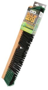 PUSH BROOM HEAD ROUGH FIBERS 24-IN