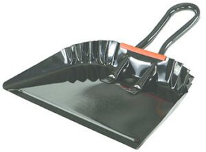 METAL DUSTPAN BLACK 12 IN
