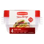 TAKEALONGS SQUARE 2.9 CUP 4PK