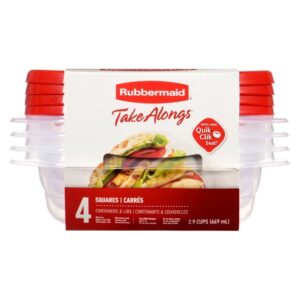 TAKEALONGS SQUARE 2.9 CUP 4PK
