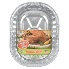 ECO-FOIL OVAL KING ROASTER PAN