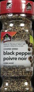 C.HSE BLACK     PEPPER