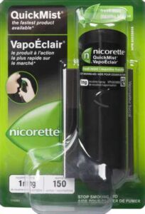 NICORETTE 1MG  MIST MINT  QUICK