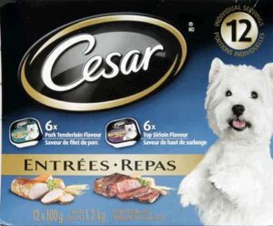 CESAR ENTREE PORK/SIRLOIN 12X100G
