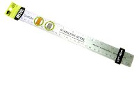 METAL RULER NON-SKID 12-IN / 30-CM