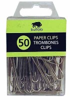 PAPER CLIPS METAL 50-MM 50 PACK