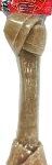 RAWHIDE KNOT BONE 11-IN