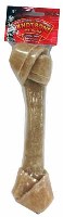 RAWHIDE KNOT BONE 9-IN
