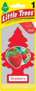 CAR AIR FRESHENER STRAWBERRY 1PK