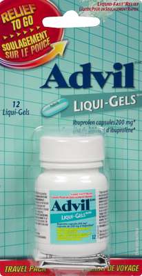 ADVIL LIQ GELS RLF TO GO
