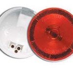 REFLECTOR LENS ROUND RED