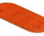 REFLECTOR LENS OVAL AMBER
