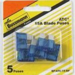 ATC FUSE BP/ATC-15-RP 15 AMP 5 PK