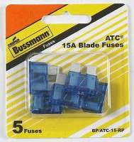 ATC FUSE BP/ATC-15-RP 15 AMP 5 PK