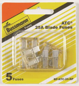 ATC FUSE BP/ATC-25-RP 25 AMP 5 PK