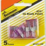 ATC FUSE BP/ATC-3-RP 3 AMP 5 PK