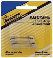 GLASS FUSE ASSORTED 5 PK