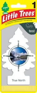 CAR AIR FRESHENER TRUE NORTH 1PK