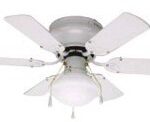 TWISTER CEILING FAN WHITE 30-IN