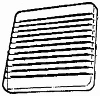 BROAN BATH FAN GRILL