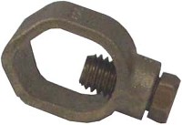 GROUND CLAMP BRASS 1/2 TO 3/4-IN