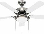 ECLIPSE CEILING FAN PEWTER 42-IN