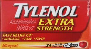 TYLENOL EXTRA STRENGTH TABS