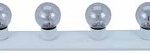 VANITY LIGHT 4 LIGHT 24-IN WHITE