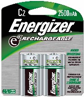 C RECHARGEABLE BATTERY 2 PACK