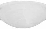 FLUSHMOUNT LIGHT PEWTER 12-IN