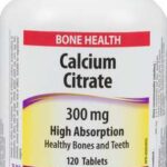 WEBBER CALCIUM CITRATE 300MG TABS