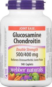 WEBBER GLUCOS/CHOND 500/400MG CAPS