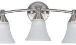 GRACE 3 LIGHT VANITY BRUSHED PEWTER