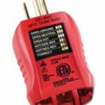 GROUND FAULT RECEPTACLE TESTER