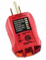 GROUND FAULT RECEPTACLE TESTER