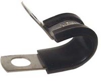 RUBBER CABLE CLAMP 1/2-IN 2 PACK