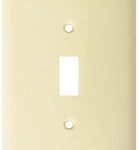 SWITCH PLATE 1 GANG IVORY