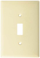 SWITCH PLATE 1 GANG IVORY