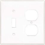 SWITCH / RECEPTACLE PLATE WHITE