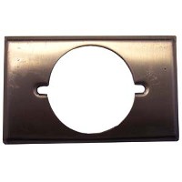 ROUND RECEPTACLE PLATE 2.5-IN