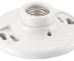 PORCELAIN CEILING LAMPHOLDER