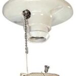 PORCELAIN CEILING LAMPHOLDER