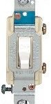 HD SINGLE POLE SWITCH 15A WHITE