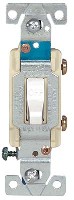 HD SINGLE POLE SWITCH 15A WHITE