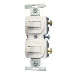 SWITCH/ SWITCH COMBO 15A WHITE