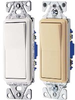 DECORATOR 3-WAY SWITCH 15A IVORY