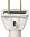 RUBBER 2 WIRE PLUG WHITE 15 AMP