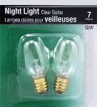 INCANDESCENT NIGHT LIGHT CLEAR 7W